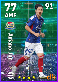 Amano Jun — AMF, OVR 77, MAX 91