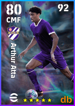 Arthur Atta — CMF, OVR 80, MAX 92