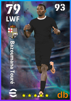 Bazoumana Touré — LWF, OVR 79, MAX 93