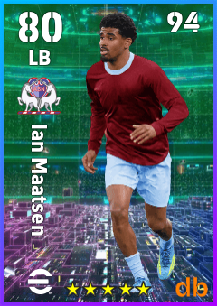 Ian Maatsen — LB, OVR 80, MAX 94