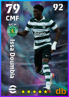 Issa Doumbia — CMF, OVR 79, MAX 79