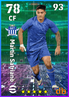 Martín Satriano — CF, OVR 78, MAX 78