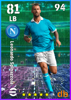 Leonardo Spinazzola eFootball player card