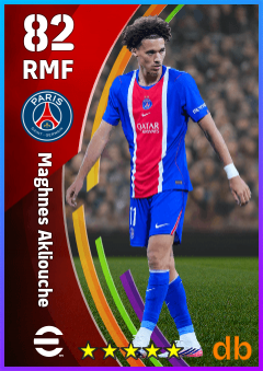 Maghnes Akliouche — RMF, OVR 82, MAX 82
