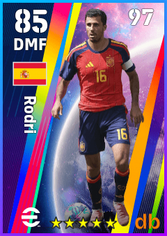 Rodri — DMF, OVR 85, MAX 85