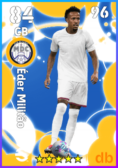 Éder Militão — CB, OVR 84, MAX 96