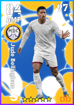 Jude Bellingham — AMF, OVR 84, MAX 97