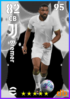 Bremer — CB, OVR 82, MAX 82