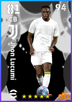 Jhon Lucumí — CB, OVR 81, MAX 81