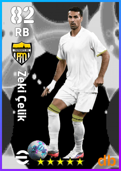 Zeki Çelik — RB, OVR 82, MAX 82