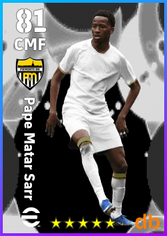Pape Matar Sarr — CMF, OVR 81, MAX 81