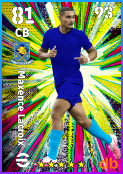 Maxence Lacroix — CB, OVR 81, MAX 81