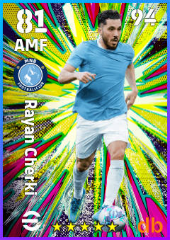 Rayan Cherki eFootball player card