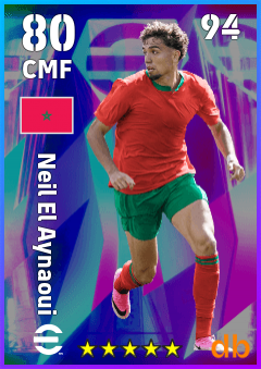 Neil El Aynaoui — CMF, OVR 80, MAX 94