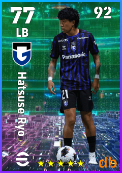 Hatsuse Ryo — LB, OVR 77, MAX 92