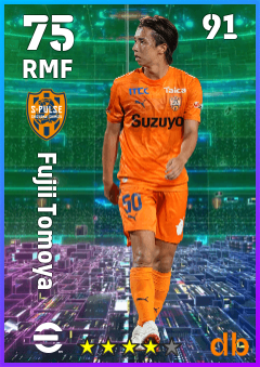 Fujii Tomoya — RMF, OVR 75, MAX 91