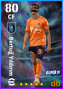 Bertuğ Yıldırım — CF, OVR 80, MAX 80