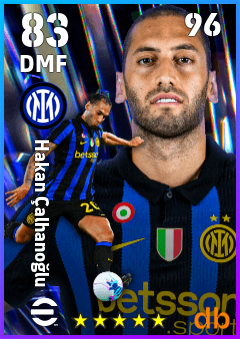 Hakan Çalhanoğlu eFootball player card