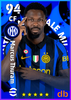 Marcus Thuram — CF, OVR 94, MAX 94