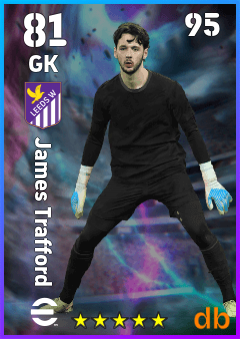 James Trafford — GK, OVR 81, MAX 95