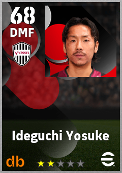 Ideguchi Yosuke eFootball player card