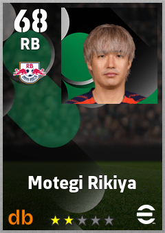 Motegi Rikiya — RB, OVR 68, MAX 68