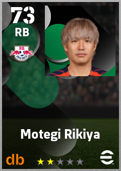 Motegi Rikiya — RB, OVR 73, MAX 73