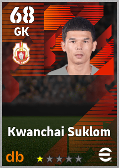 Kwanchai Suklom eFootball player card