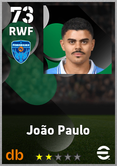 João Paulo — RWF, OVR 73, MAX 73