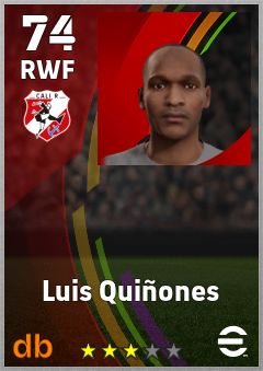 Luis Quiñones eFootball player card