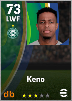 Keno eFootball player card