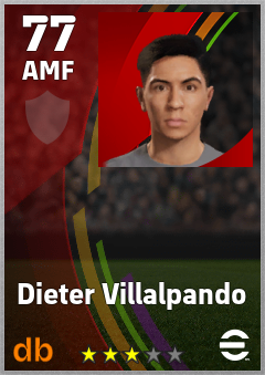 Dieter Villalpando eFootball player card