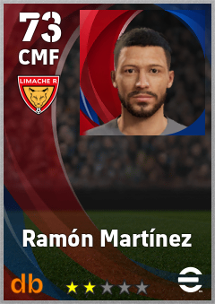 Ramón Martínez — CMF, OVR 73, MAX 73