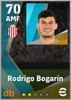 Rodrigo Bogarín — AMF, OVR 70, MAX 70