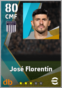 José Florentín — CMF, OVR 80, MAX 80