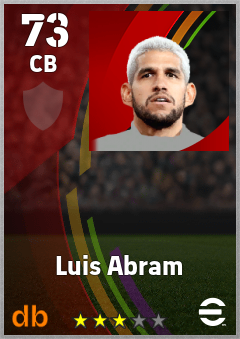 Luis Abram eFootball player card