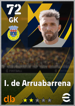I. de Arruabarrena eFootball player card