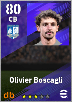 Olivier Boscagli eFootball player card