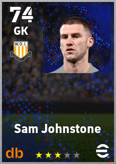Sam Johnstone eFootball player card