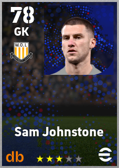 Sam Johnstone eFootball player card