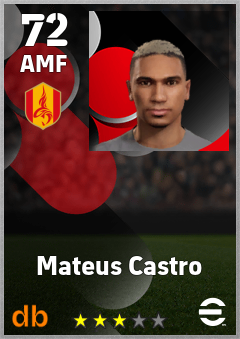 Mateus Castro eFootball player card