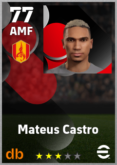 Mateus Castro — AMF, OVR 77, MAX 77