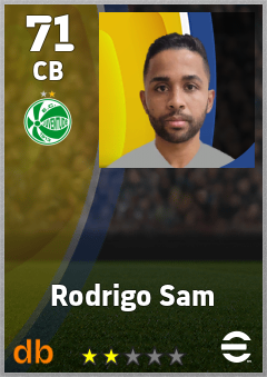 Rodrigo Sam eFootball player card