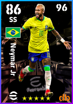 Neymar Jr eFootball player card