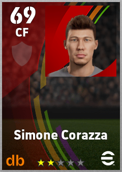 Simone Corazza eFootball player card