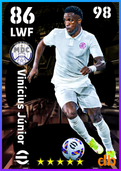 Vinícius Júnior eFootball player card