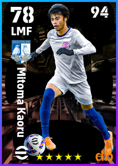 Mitoma Kaoru eFootball player card