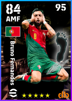 Bruno Fernandes eFootball player card