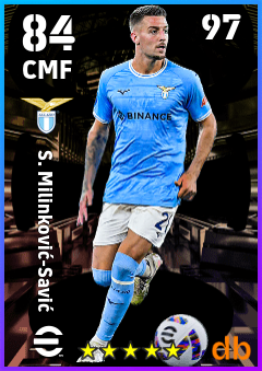 S. Milinković-Savić — CMF, OVR 84, MAX 97