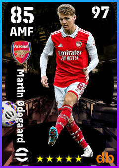 Martin Ødegaard eFootball player card